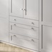Halesworth Dove Grey Bedroom Warderobe with Drawers