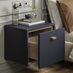 Hockley Super Matt Navy Bedroom Bedside Table