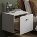 Hockley Super Matt Dove Grey Bedroom Bedside Table