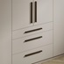 Hockley Super Matt Sandstone Bedroom Warderobe Handles