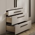 Hockley Super Matt Sandstone Bedroom Drawers