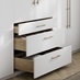 Hockley Super Matt White Bedroom Drawers