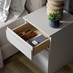 Clerkenwell Dove Grey Bed Side Drawer Open