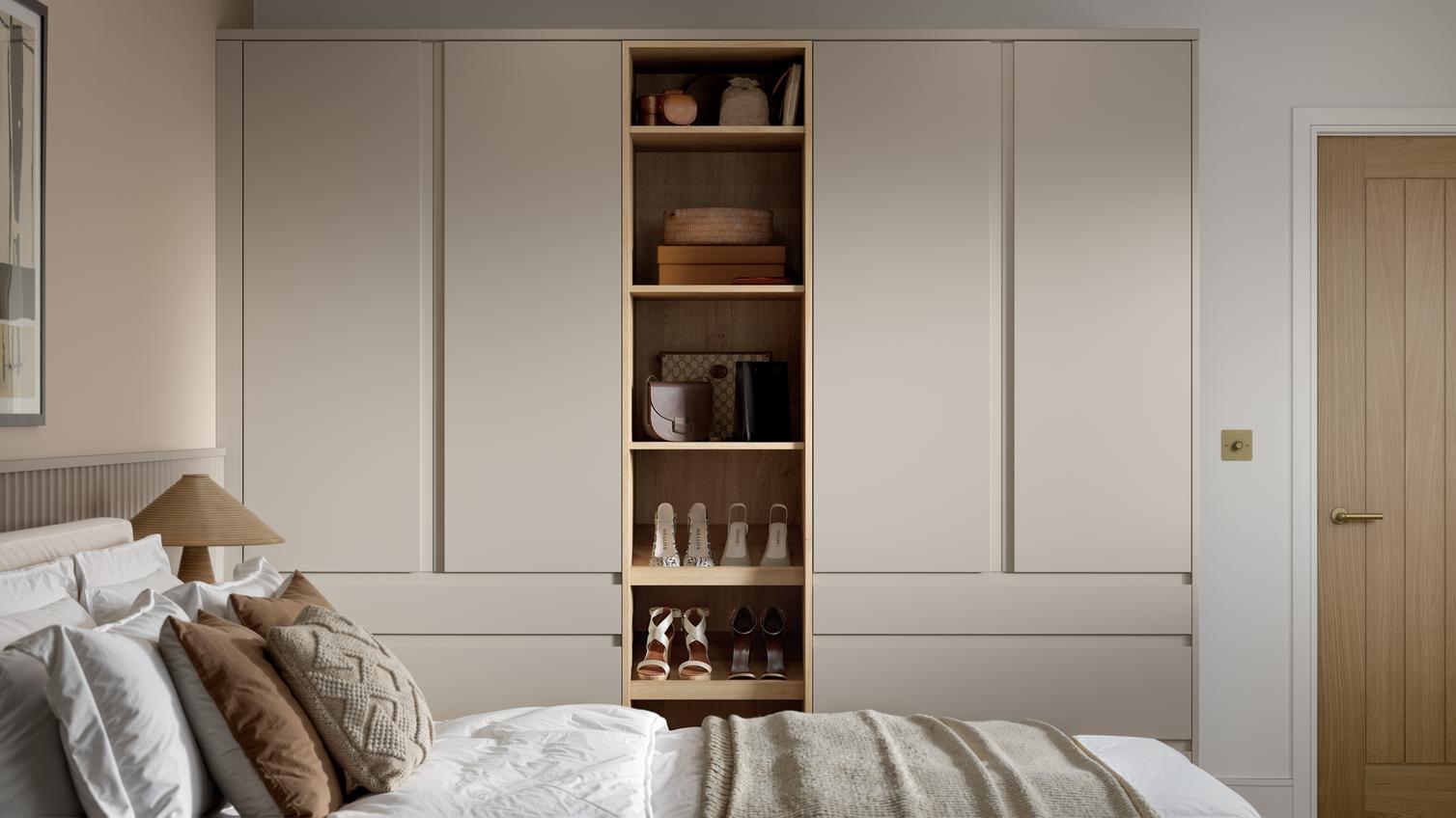 Clerkenwell Super Matt Sandstone Open Shelving