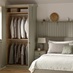 Bridgemere Sage Green Open Wardrobe