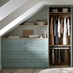 Halesworth Seafoam Open Wardrobe