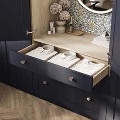 1000mm (100mm) Full Depth MFC - Drawer Box