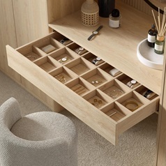 Natural Oak Drawer Organiser