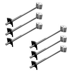 Zipbolt 150mm Worktop Connecting Bolt Pack of 6