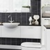 Greenwich Matt White Smooth Bathroom Sink And Storage