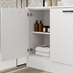 Greenwich Gloss White Bathroom Base Cabinet
