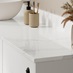 Greenwich Gloss White Bathroom Worktop