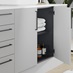 Greenwich Gloss Dove Grey Bathroom Basecabinet