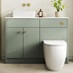 Greenwich Gloss Reed Green Bathroom Frontals