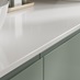 Clerkenwell Gloss Reed Green Bathroom Worktop