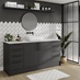 Hockley Super Matt Charcoal Bathroom