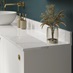 Hockley Super Matt White Bathroom Worktop