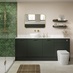 Hockley Super Matt Fir Green Bathroom Alternative Lifestyle