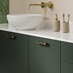 Hockley Super Matt Fir Green Bathroom Worktop2