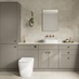 Hockley Super Matt Sand Grey Bathroom Alternative Lifestyle