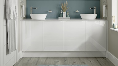 Hockley Mirror Gloss White Bathroom