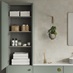 Hockley Mirror Gloss Reed Green Bathroom Cabinet Additional