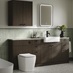 Hockley Textures Dark Oak Bathroom Alternative Lifestyle