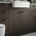 Hockley Textures Dark Oak Bathroom Bank Of Frontals