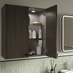 Hockley Textures Dark Oak Bathroom Cabinet
