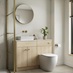 Hockley Textures Dark Oak Bathroom Alternative Lifestyle