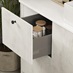 Hockley Textures White Stone Bathroom Drawer