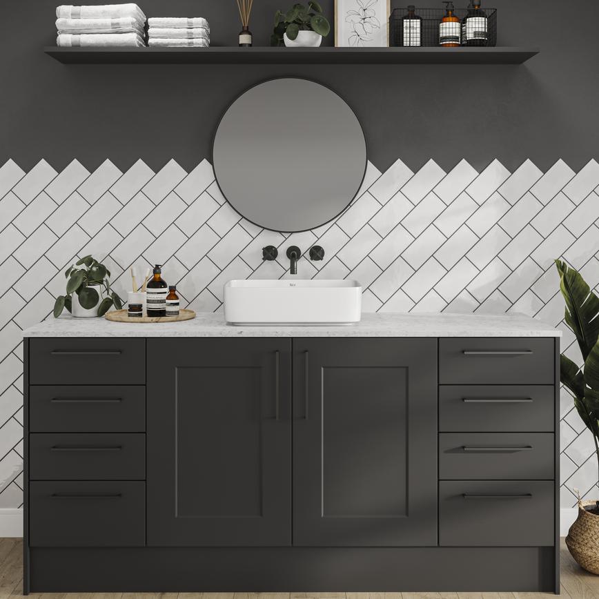 Chelford charcoal bathroom range