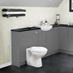 Clerkenwell super matt slate grey base units