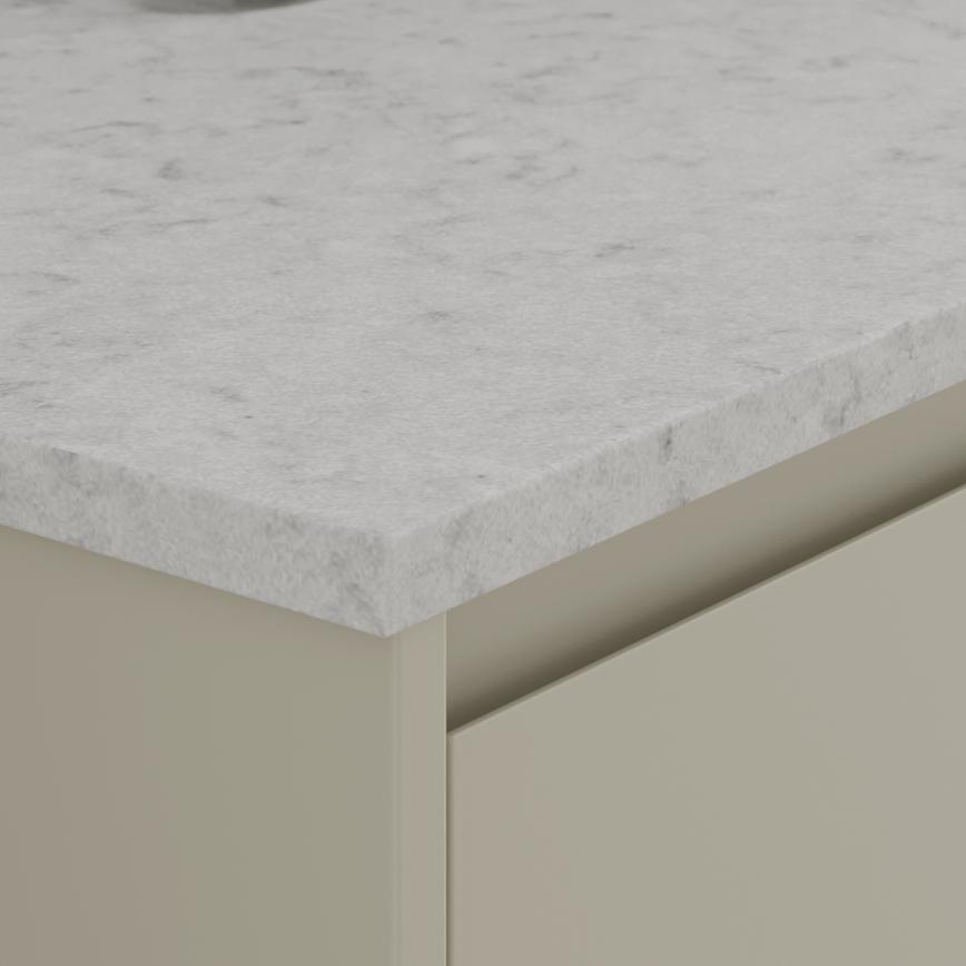 Clerkenwell Super Matt Sandstone Bathroom Worktop Cameo