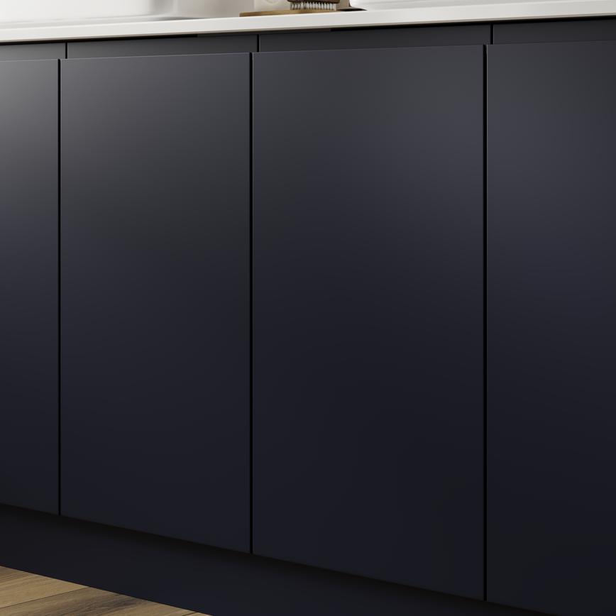 Clerkenwell Super Matt Navy Bathroom Bank Of Frontals