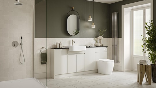 Clerkenwell Super Matt Porcelain Bathroom Main Set Shot
