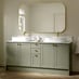 Frome Reed Green Bathroom
