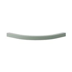 Gloss Reed Green Square Curved Cornice or Pelment