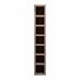 Hockley Textures Walnut 150mm Tall Wine Rack