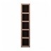 Hockley Textures Walnut 150mm Wine Rack