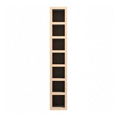 Hockley Textures Oak 150mm Tall Wine Rack