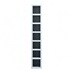 Chilcomb Dusk Blue 150mm Tall Wine Rack