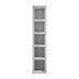 Gloss Dove Grey 150mm Wine Rack