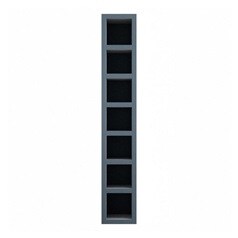 Fairford Navy 150mm Tall Wine Rack