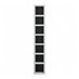 Chelford Slate Grey 150mm Tall Wine Rack