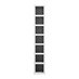 Matt White 150mm Tall Wine Rack