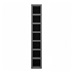 Super Matt Charcoal 150mm Tall Wine Rack