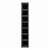 Hockley Super Matt Black Tall Wine Rack