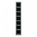 Hockley Super Matt Fir Green Tall Wine Rack