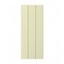 Sage Green Tongue and Groove Full Height Wall Decor End 752mm